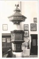 Kolozsvár, Cluj; Farkas utcai református templom, belső / Calvinist church interior