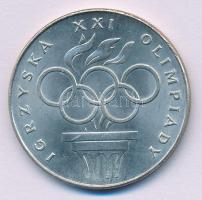Lengyelország 1976. 200Zl Ag XXI. Olimpia T:1-  Poland 1976. 200 Zlotych Ag XXI Olympics C:AU  Krause Y#86