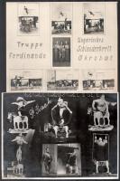 cca 1960 5 db cirkuszi műsorfüzet benne vadnyugat, hungaricana