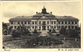 Marcali, M. kir. állami polgári iskola. Hangya Szövetkezet kiadása