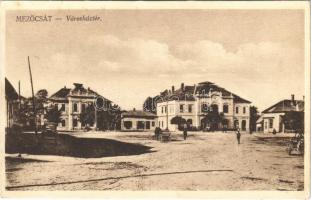1930 Mezőcsát, Városháza tér, utca. Kerékgyártó István kiadása (EK)