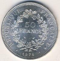 Franciaország 1978. 50Fr Ag T:1-/2+ kis ph.