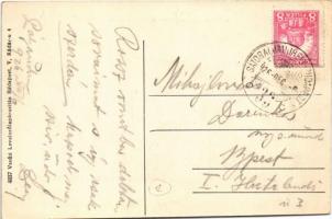 1926 Sátoraljaújhely, Korona utca, Klein és Tomka üzlete, férfi és női ruhaterem + "SÁTORALJAÚJ...