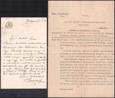 1903-1968 10 db minisztériumi irat