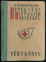 1948 Bp., A Magyar Posta Betegségi Biztosító Intézete vénykönyv