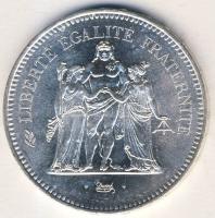 Franciaország 1978. 50Fr Ag T:2/2+ apró ph