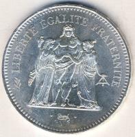 Franciaország 1979. 50Fr Ag T:1-/2+ apró ph