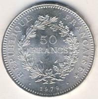 Franciaország 1979. 50Fr Ag T:1-