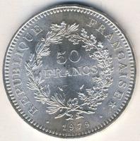 Franciaország 1979. 50Fr Ag T:1-/2+