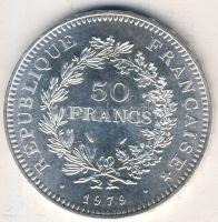 Franciaország 1979. 50Fr Ag T:1-/2+ apró ph.