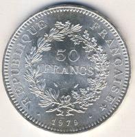 Franciaország 1979. 50Fr Ag T:1-/2+ apró ph.