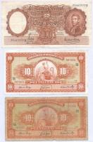 6db-os vegyes külföldi bankjegy tétel, közte Argentína, Brazília, Peru T:I-III 6pcs of various banknotes, including Argentina, Brazil, Peru C:UNC-F