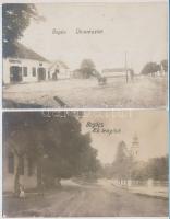 Bogács, Borsod-Bogács; - 2 db régi fotó képeslap / 2 pre-1945 photo postcards