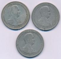 1930. 5P Ag "Horthy jobbra" (3x) T:2-,3 Adamo P8