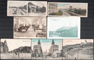 Budapest - Kb. 200 db régi képeslap, változatos, szép anyag, fotókkal és képeslapfüzetekkel / CCa. 2...