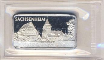 DN "Sachsenheim" 1oz (31,103g) Ag tömb T:PP Vákumcsomagolásban!