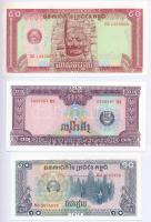 Kambodzsa 1979. 0,2R + 0,5R + 1R + 5R + 10R + 20R + 50R T:I,II Cambodia 1979. 0,2 Riel + 0,5 Riel + 1 Riel + 5 Riels + 10 Riels + 20 Riels + 50 Riels C:UNC,XF