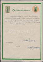 1948 Lajosmizse, 2 db ügyvédi meghatalmazás