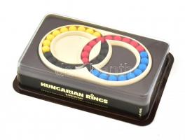 "Hungarian Rings" varázsgyűrű, eredeti csomagolásában, jó állapotban, h: 12 cm