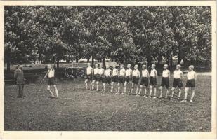 Kőszeg, Hunyadi Mátyás m. kir. reáliskolai nevelőintézet, gerelyvetés