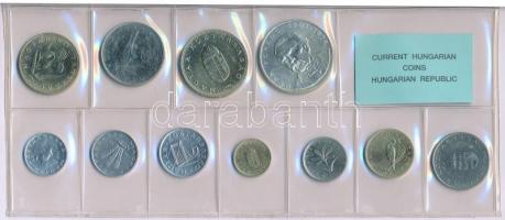 1994. 10f-200Ft (11xklf) érmés forgalmi sor fóliatokban T:1