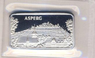 DN "Asperg" 1oz (31,103g) Ag tömb T:PP Vákumcsomagolásban!