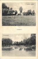 1943 Vásárút, Trhová Hradská; tájkép, Duna részlet. Brunner Adolf felvétele / landscape, Danube riverbank (fl)