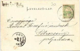 1906 Turócszentmárton, Turciansky Svaty Martin, Martin; látkép, fatelep, fűrésztelep / general view,...