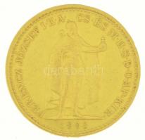 1893KB 20K Au "Ferenc József" Körmöcbánya (6,77g/0.900) T:2,2- fny. / Hungary 1893KB 20 Ko...