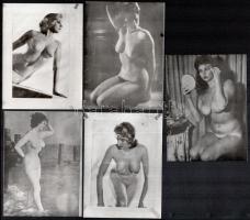 10 db retró erotikus fotó, 12×9 cm