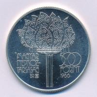 1986. 500Ft Ag "XV. Téli Olimpia Calgary 1988" T:BU Adamo EM98