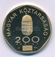 2000. 200Ft Cu-Ni-Zn "2000. évforduló / Rodin: a Gondolkodó, a Naprendszer" T:PP 
Adamo E...