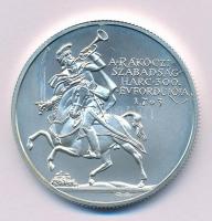 2003. 5000Ft Ag "Rákóczi szabadságharc 300. évfordulója" kapszulában, tanúsítvánnyal T:BU  Adamo EM186