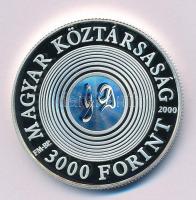 2000. 3000Ft Ag "Gábor Dénes" kapszulában, tanúsítvánnyal T:PP 
Adamo EM166