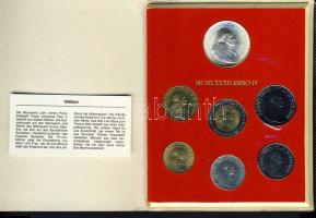 Vatikán 1982. 10L-1000L 7klf db, szettben T:1 Tanúsítvánnyal!