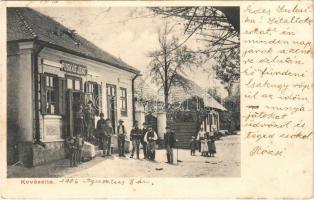 1906 Kovászna, Covasna; Puskás Jenő üzlete / shop of Jenő Puskás (EK)