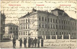 1909 Temesvár, Timisoara; K.u.K. Infanterie-Kadettenschule / Hadapród iskola / K.u.K. military cadet school