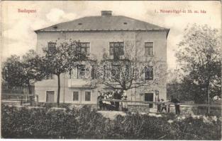 1919 Budapest XII. Németvölgyi út 55. sz. alatti ház, Kuszi Lajos üzlete és saját kiadása (EK)