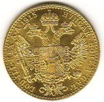 Ausztria 1915 1D arany 3,49gr T:1