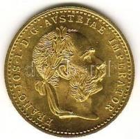 Ausztria 1915 1D arany 3,49gr T:1