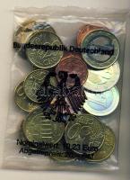 NSZK 2002F 1c, 2c, 5c (2x), 10c (3x), 20c (4x), 50c (4x), 1€ (3x), 2€ (2x) Euro-startcsomag, összesen 10,23€ T:1