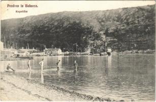 1915 Bakarac, Kupaliste / beach / strand (EB)