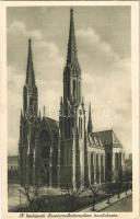 Budapest VII. Erzsébetváros, Szent Erzsébet templom homlokzata