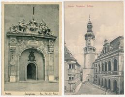 Sopron - 2 db régi képeslap