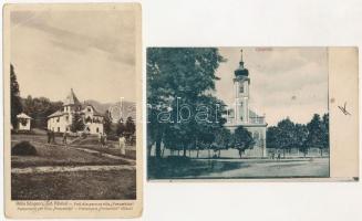 6 db RÉGI történelmi magyar város képeslap / 6 pre-1945 town-view postcards from the Kingdom of Hung...