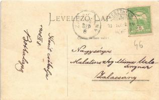 1908 Bókaháza (Keszthely), Botka-kastély. photo (fa)