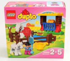Lovarda, lovas Lego Duplo eredeti csomagolásban. Fésü hiányzik. (24807)  sorszám: 10806