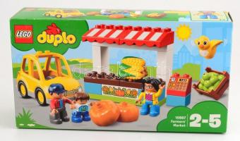 Zöldséges néni (Farmers market) Duplo Lego egy hiányzó darabbal (6215226), eredeti csomagolásban. sorszám: 10867