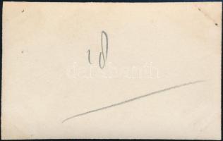 cca 1937 Kinszki Imre (1901-1945) budapesti fotóművész hagyatékából, jelzés nélküli vintage fotó (fe...