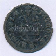 1705K-B Rézpoltura Cu "II. Rákóczi Ferenc" (2,32g) T:2-,3  Hungary 1705K-B Poltura Cu &quo...